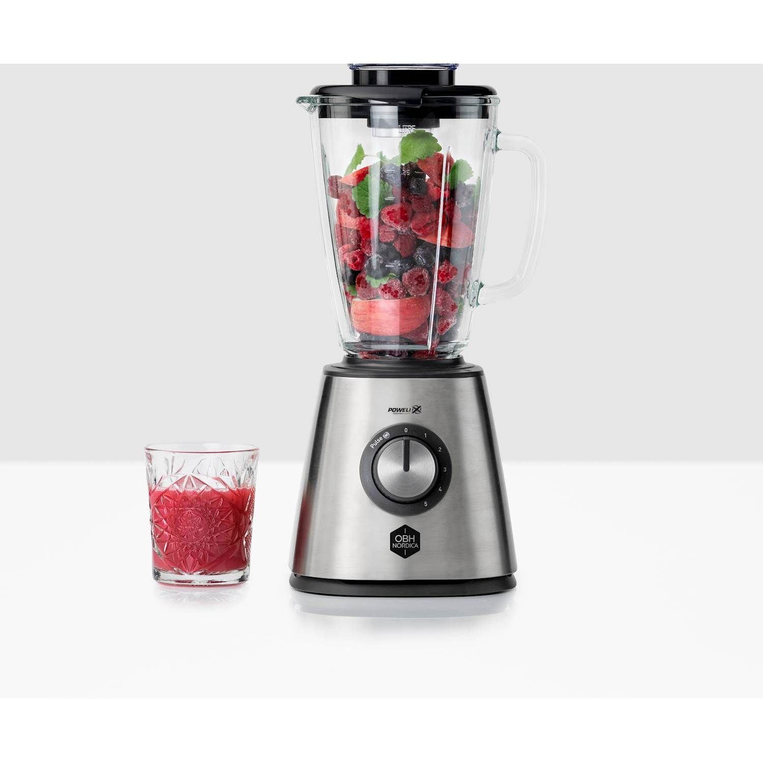 OBH Nordica Blender Blendforce Steel 1,25l - Billede 2