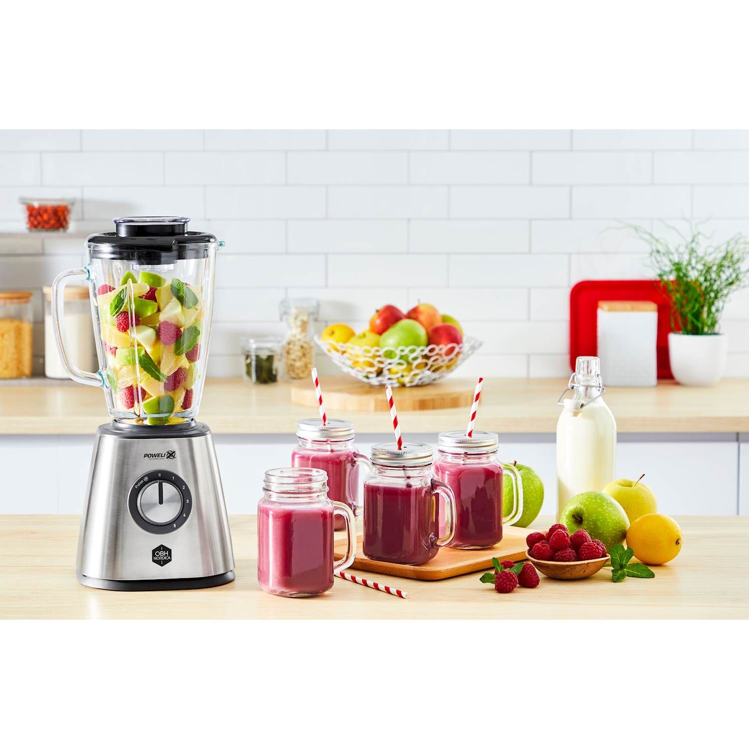 OBH Nordica Blender Blendforce Steel 1,25l - Billede 3
