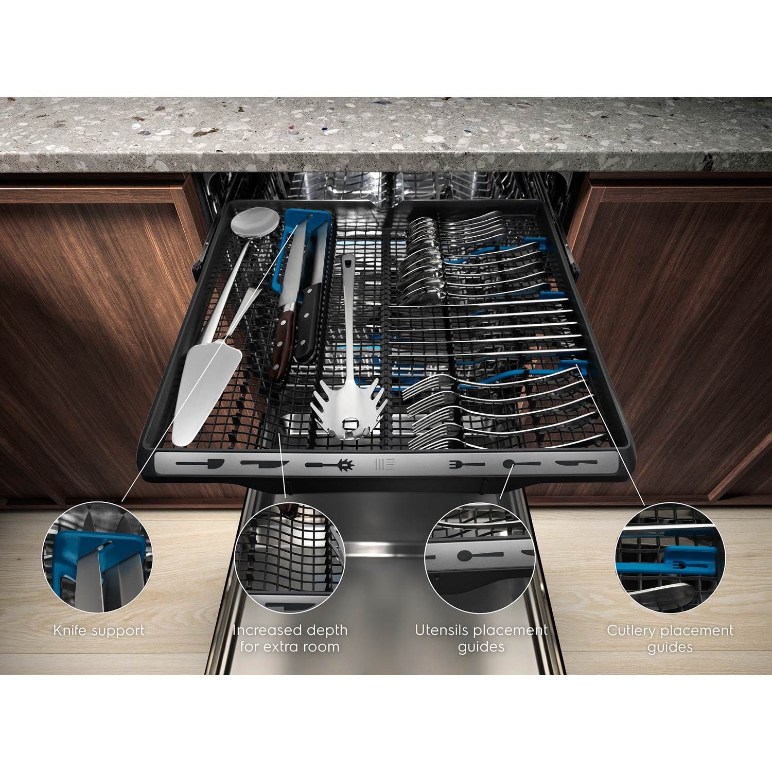 Electrolux Integrerbar opvaskemaskine EEM63310L - Billede 10