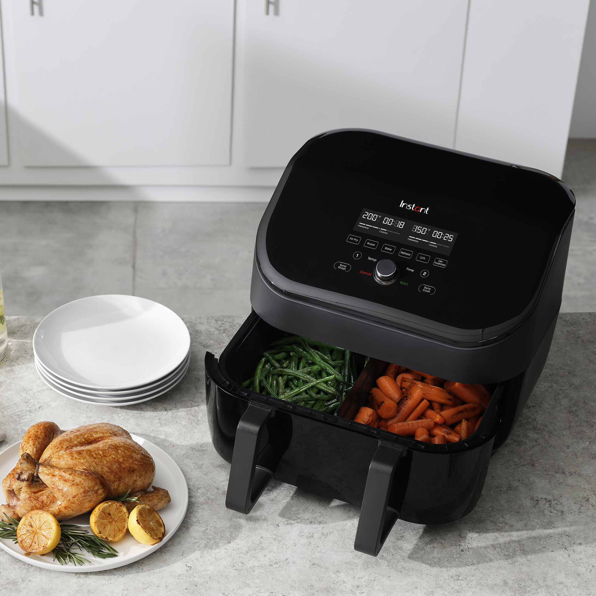 Instant Vortex Plus Versazone Black 8,5 L - Billede 3